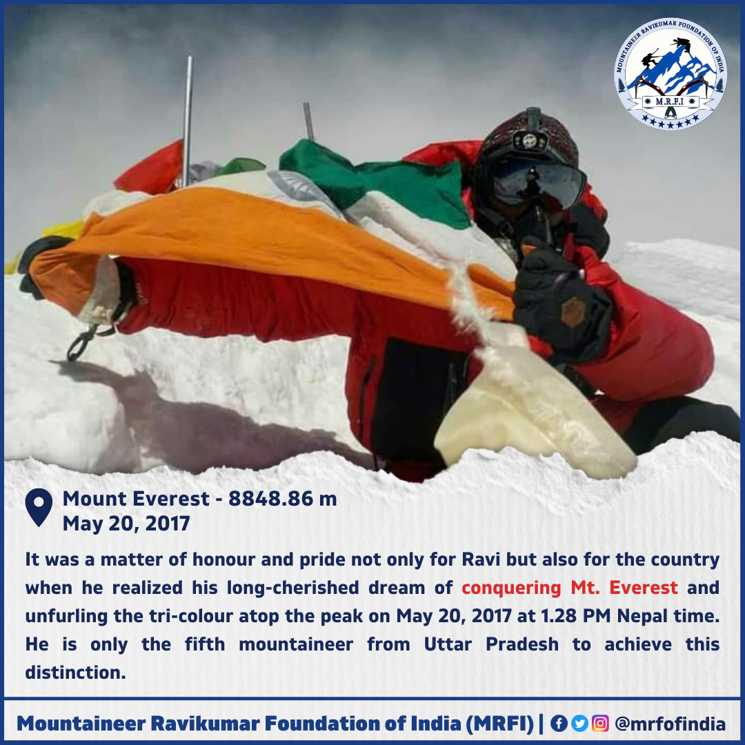 Mount Everest RaviKumar MRFI